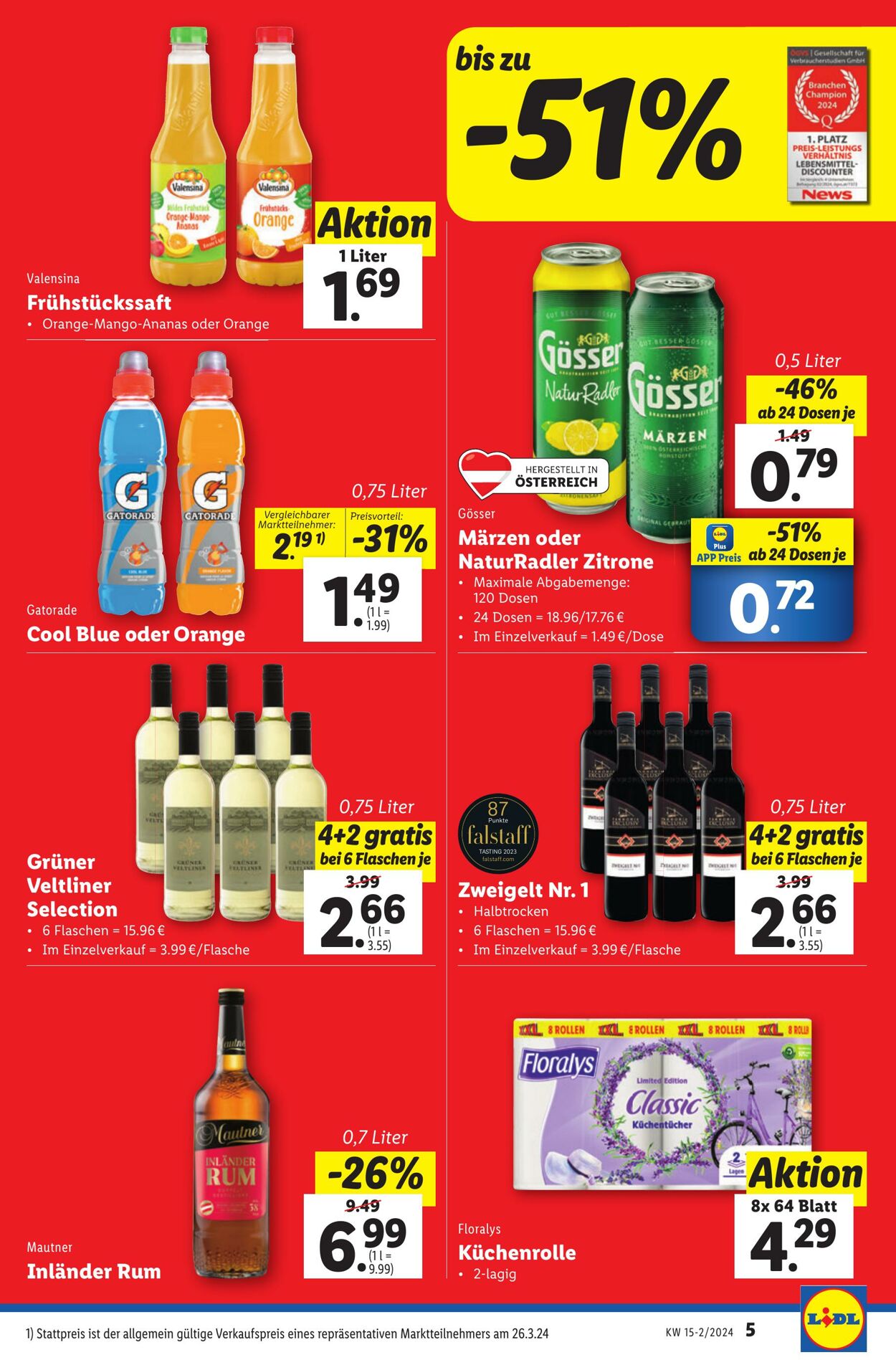 Prospekt Lidl 11.04.2024 - 13.04.2024