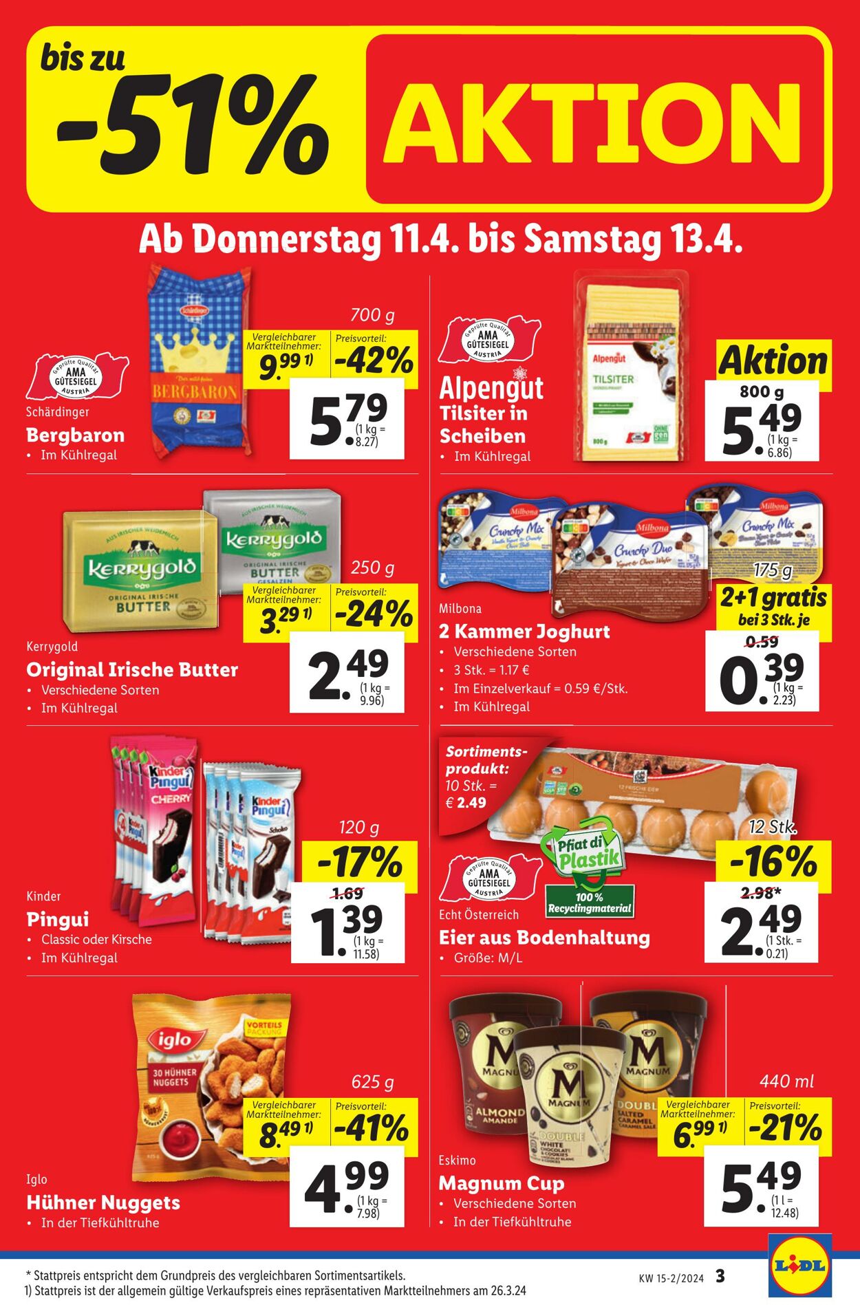 Prospekt Lidl 11.04.2024 - 13.04.2024