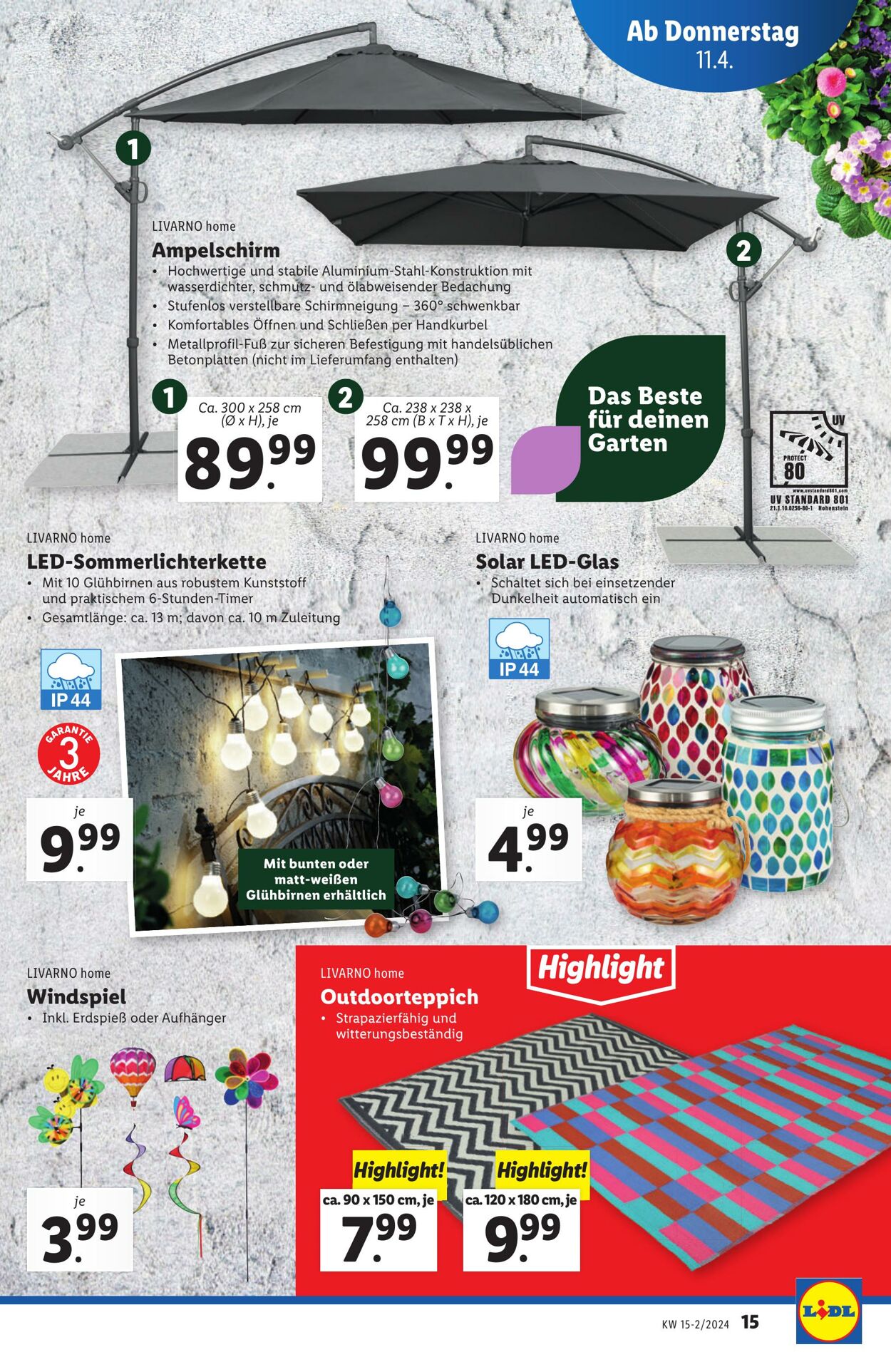 Prospekt Lidl 11.04.2024 - 13.04.2024