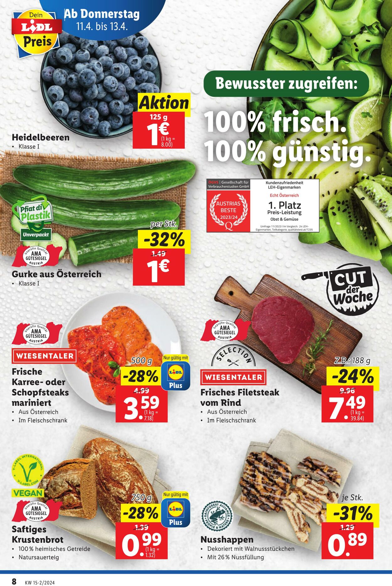 Prospekt Lidl 11.04.2024 - 13.04.2024