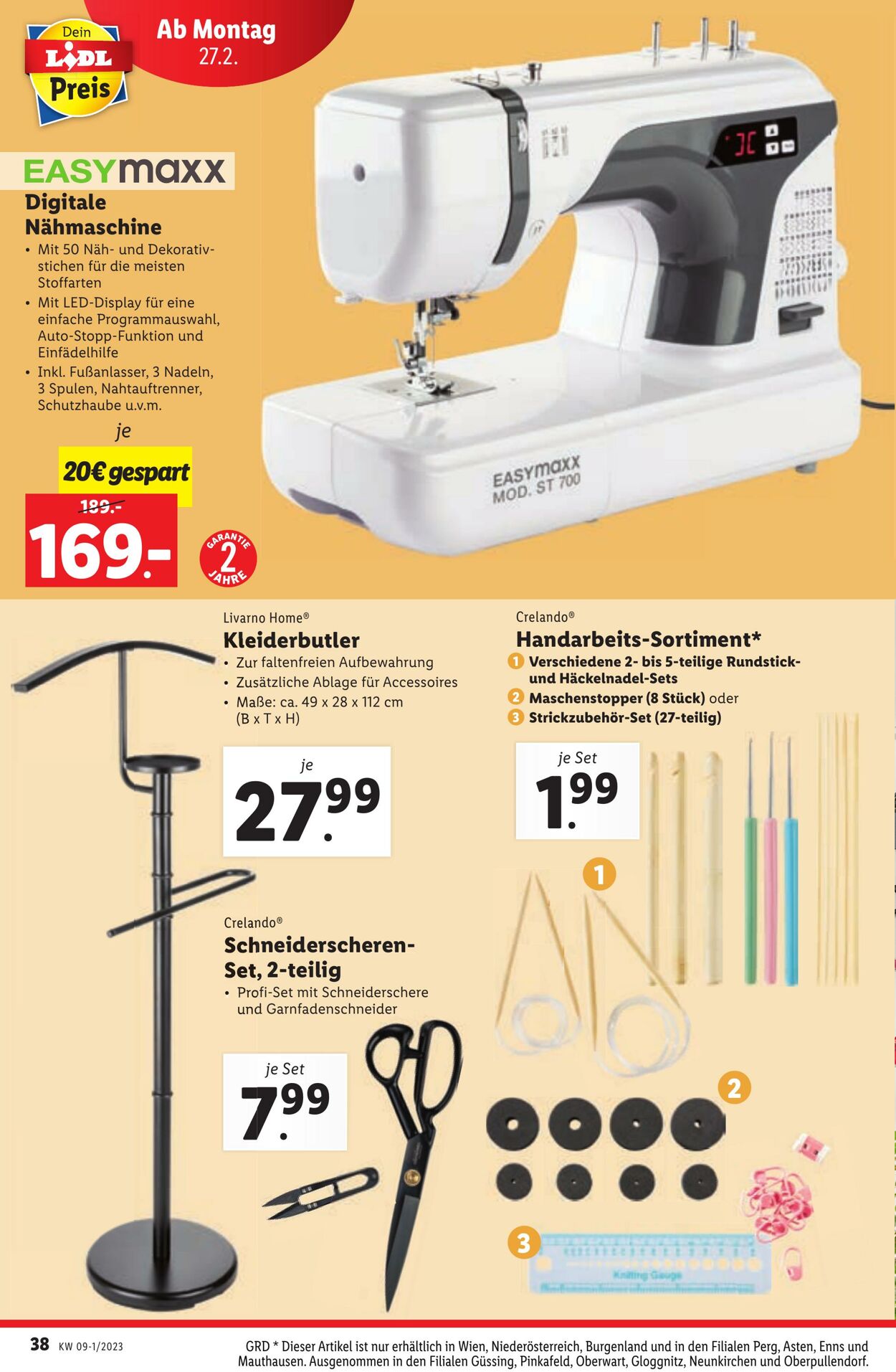 Prospekt Lidl 23.02.2023 - 01.03.2023