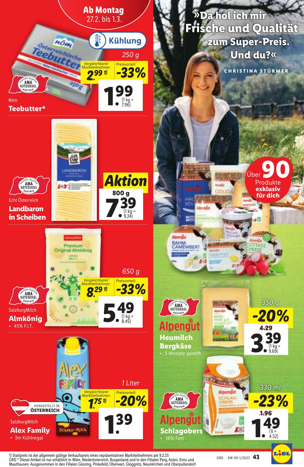 Prospekt Lidl 23.02.2023 - 01.03.2023