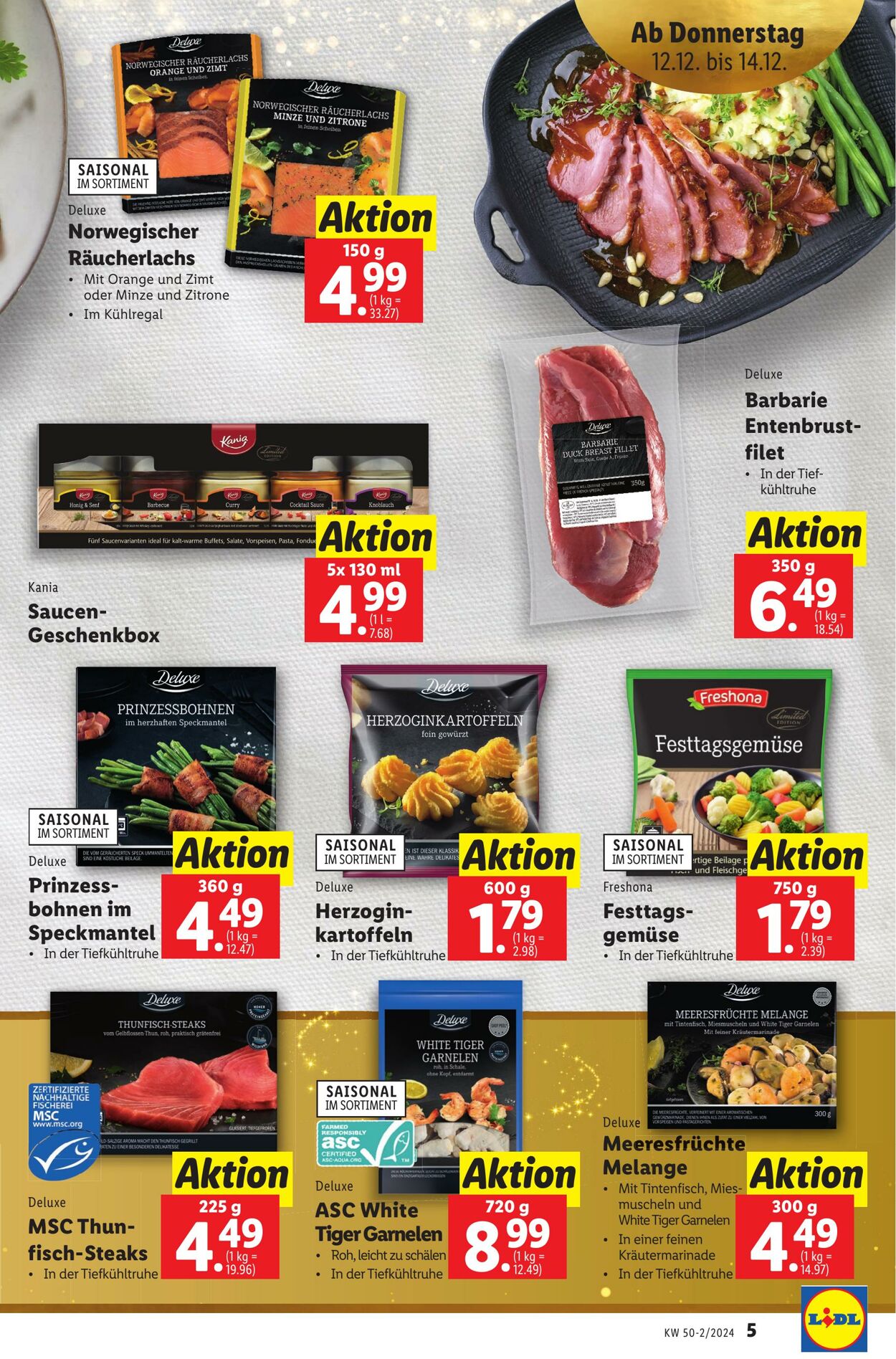 Prospekt Lidl 12.12.2024 - 18.12.2024