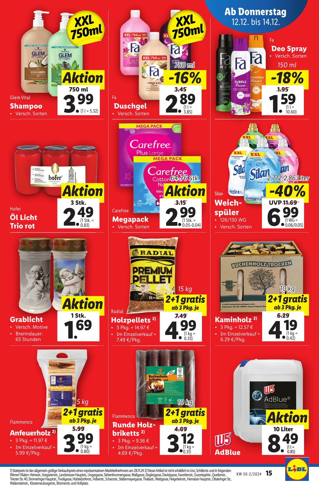 Prospekt Lidl 12.12.2024 - 18.12.2024