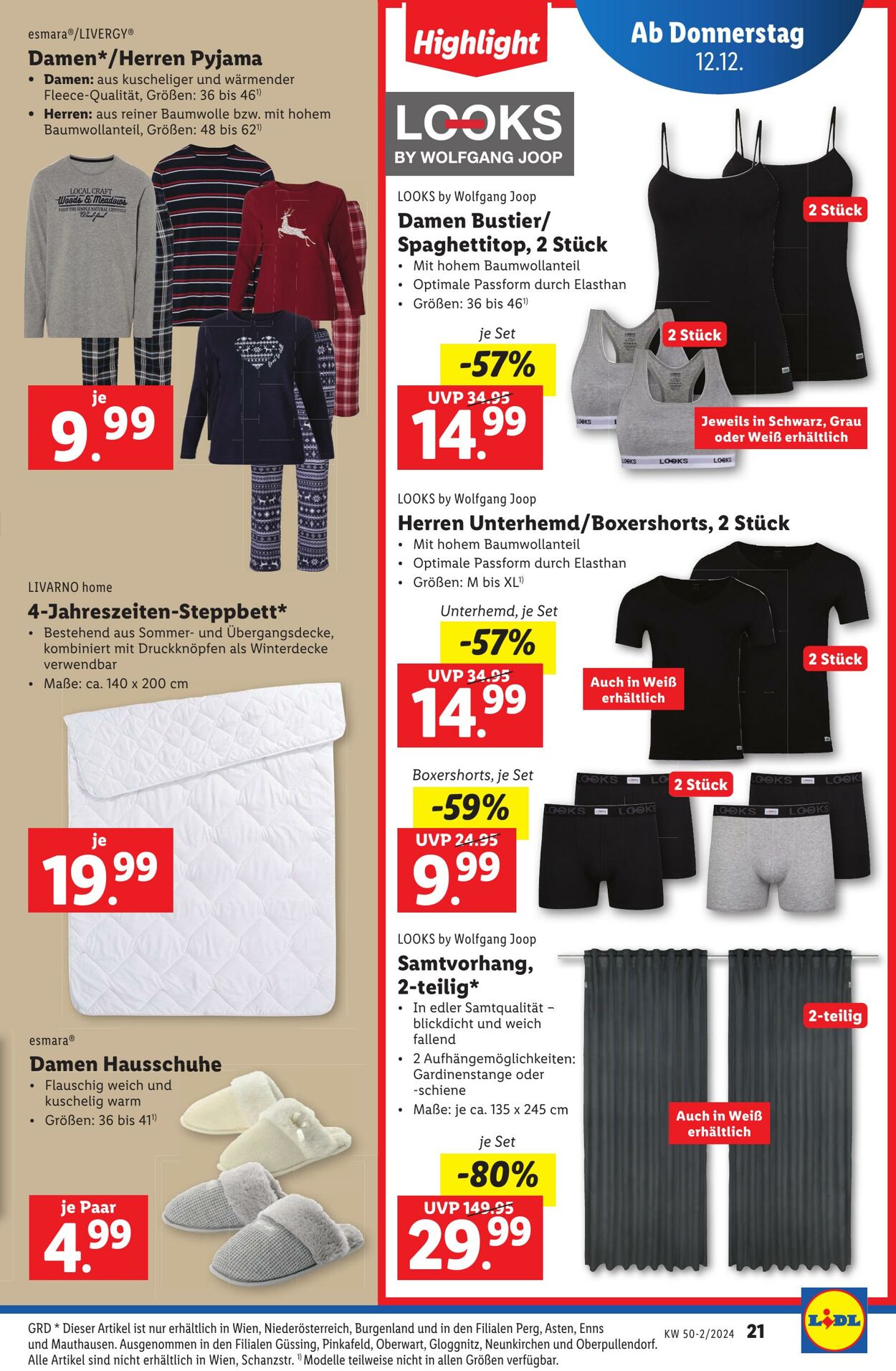 Prospekt Lidl 12.12.2024 - 18.12.2024