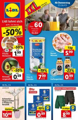 Prospekt Lidl 23.04.2024 - 22.05.2024