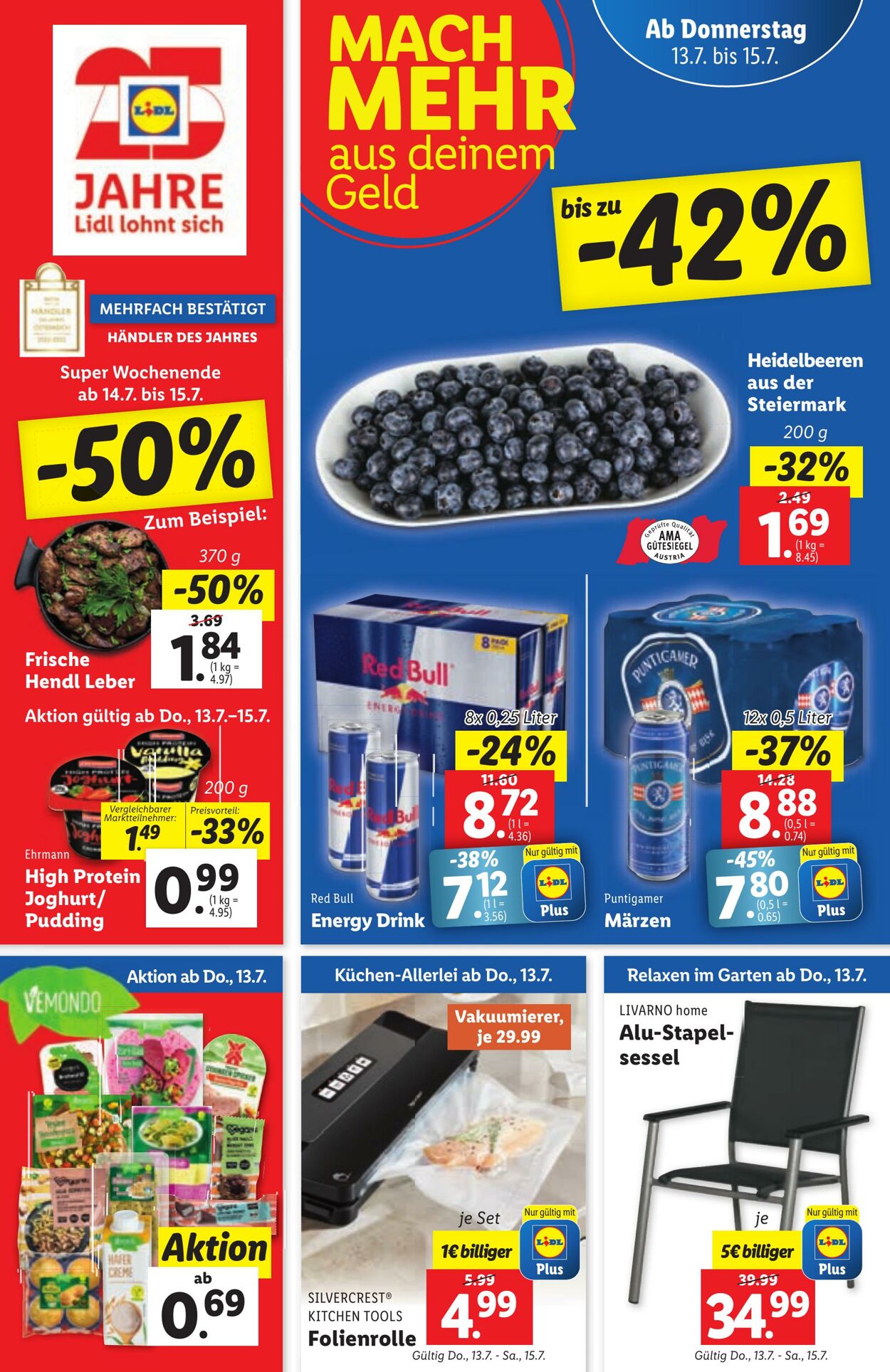 Prospekt Lidl 13.07.2023 - 15.07.2023