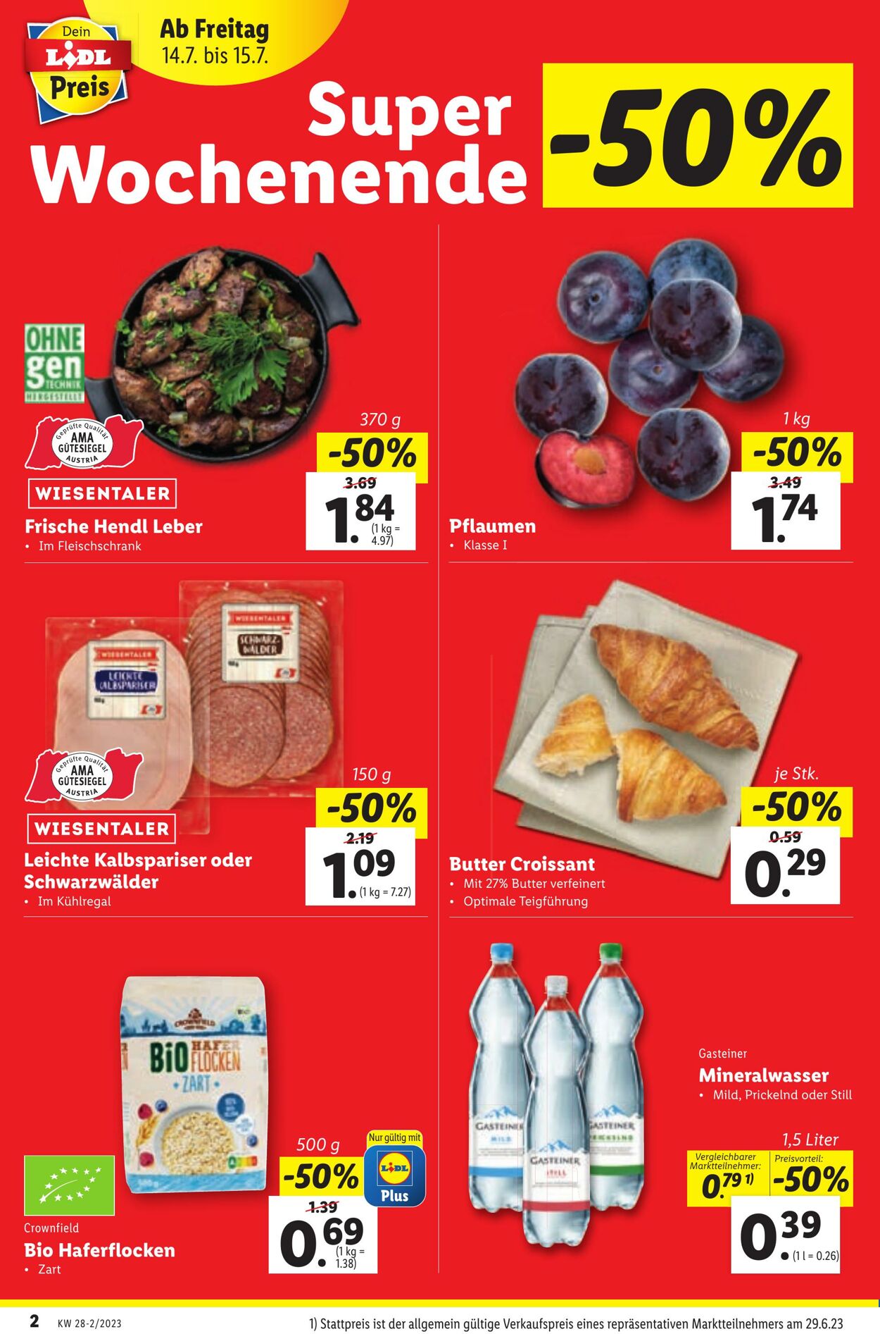 Prospekt Lidl 13.07.2023 - 15.07.2023