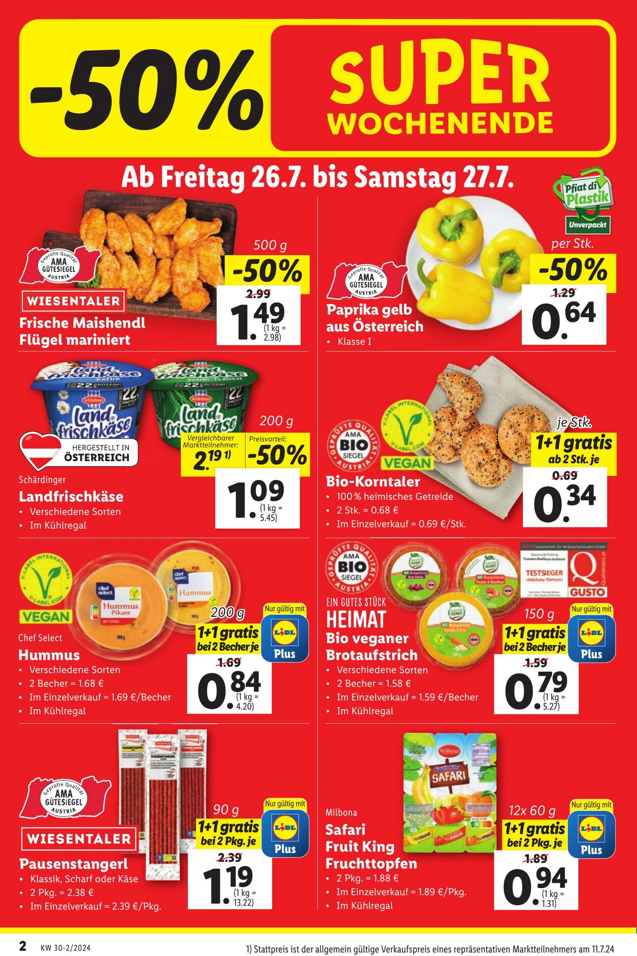 Prospekt Lidl 25.07.2024 - 31.07.2024