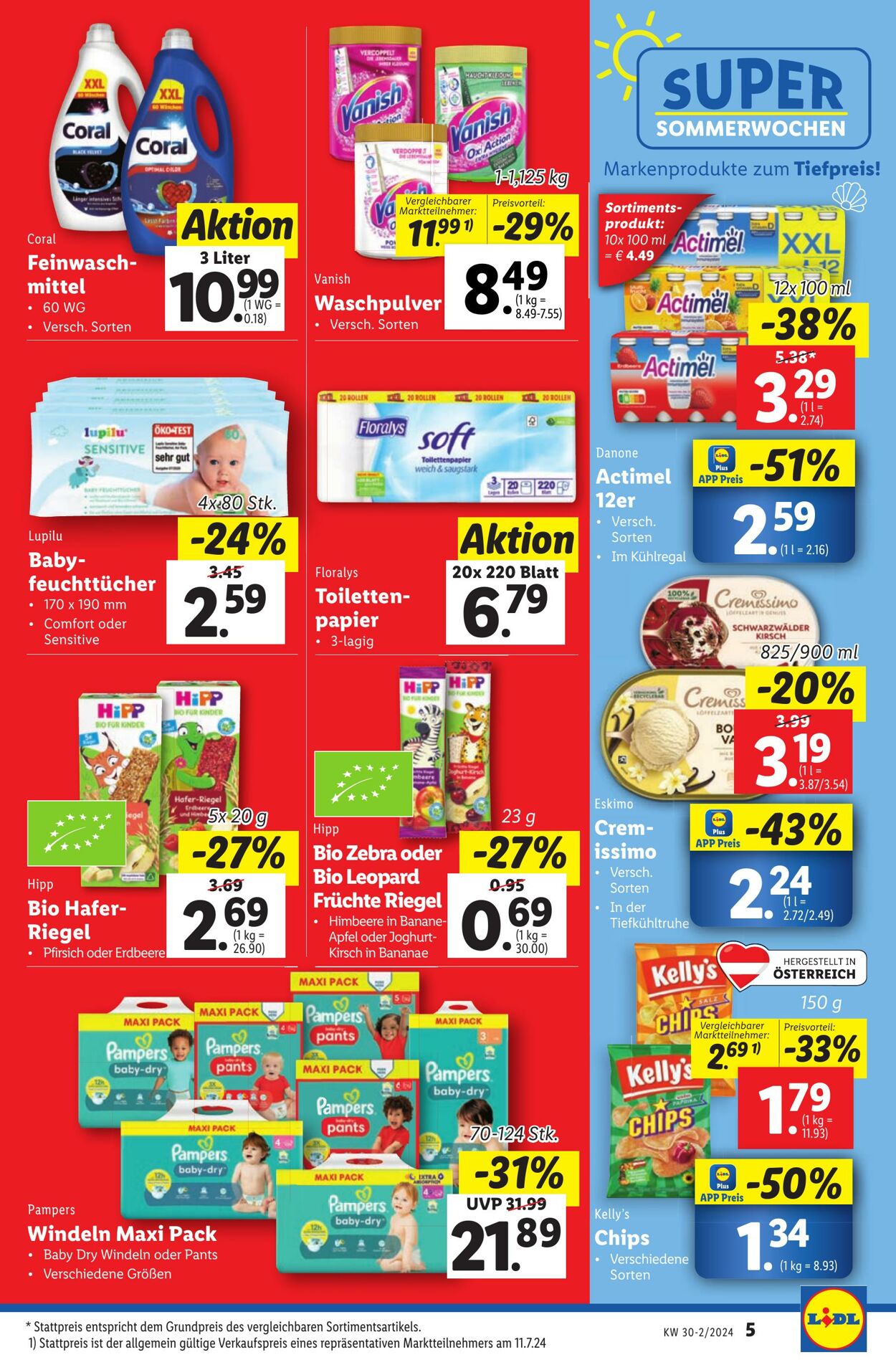 Prospekt Lidl 25.07.2024 - 31.07.2024