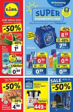 Prospekt Lidl 01.08.2024 - 07.08.2024