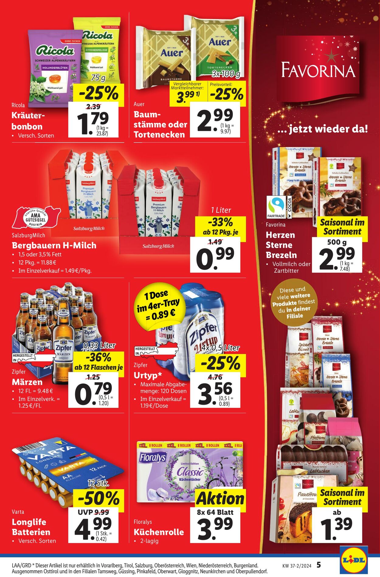 Prospekt Lidl 12.09.2024 - 18.09.2024