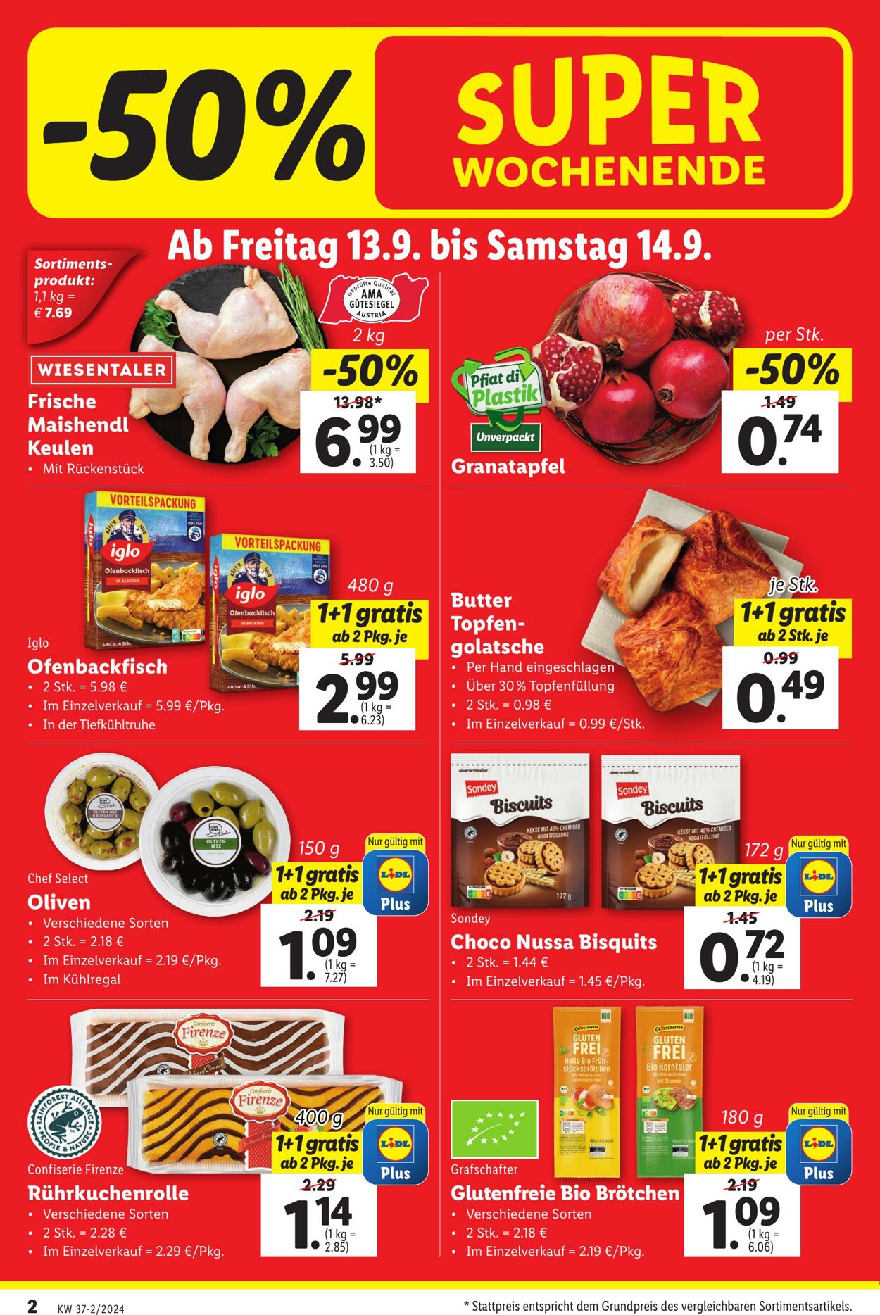 Prospekt Lidl 12.09.2024 - 18.09.2024