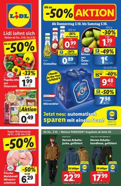 Prospekt Lidl 03.10.2024 - 09.10.2024