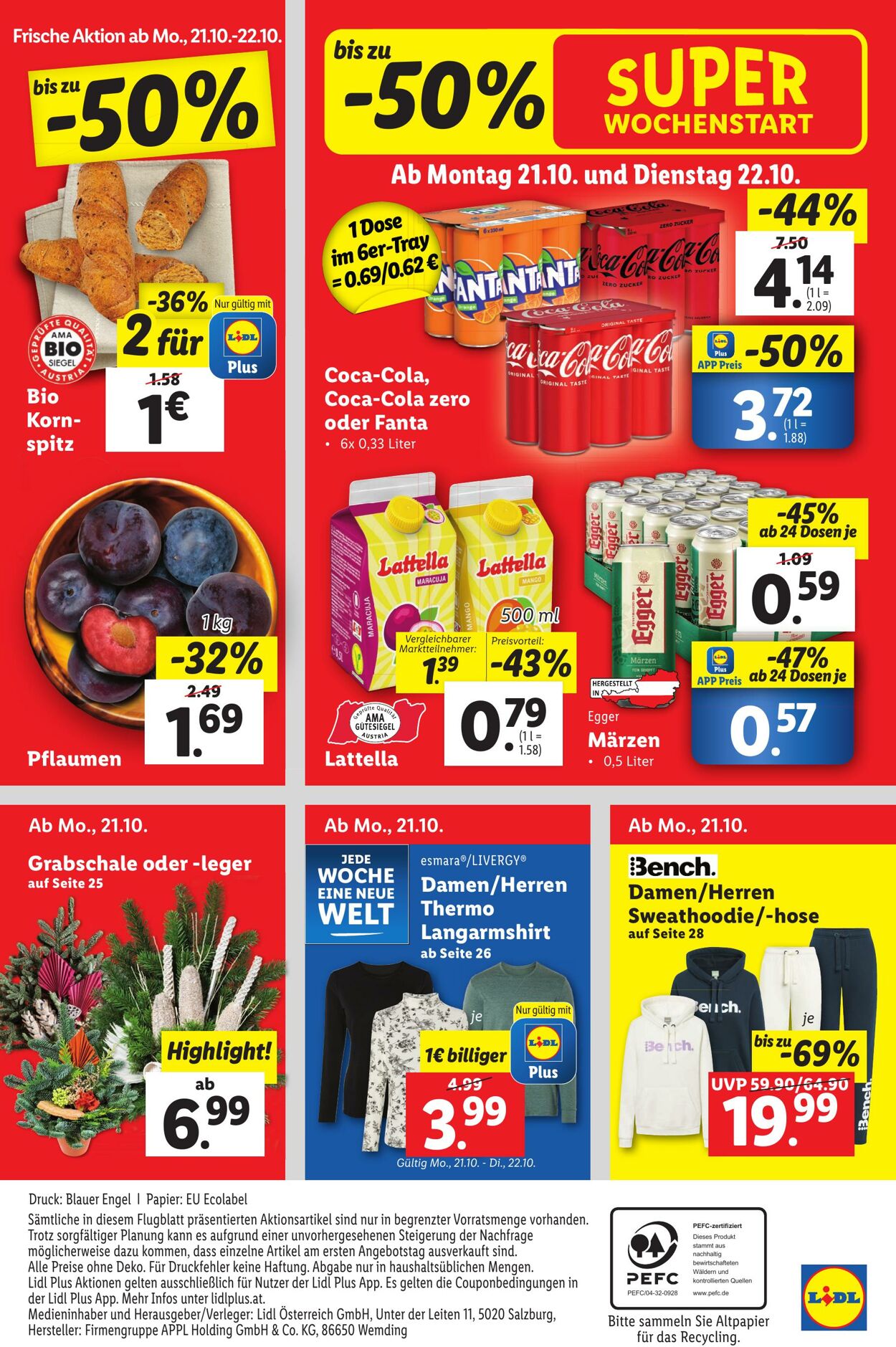 Prospekt Lidl 17.10.2024 - 23.10.2024