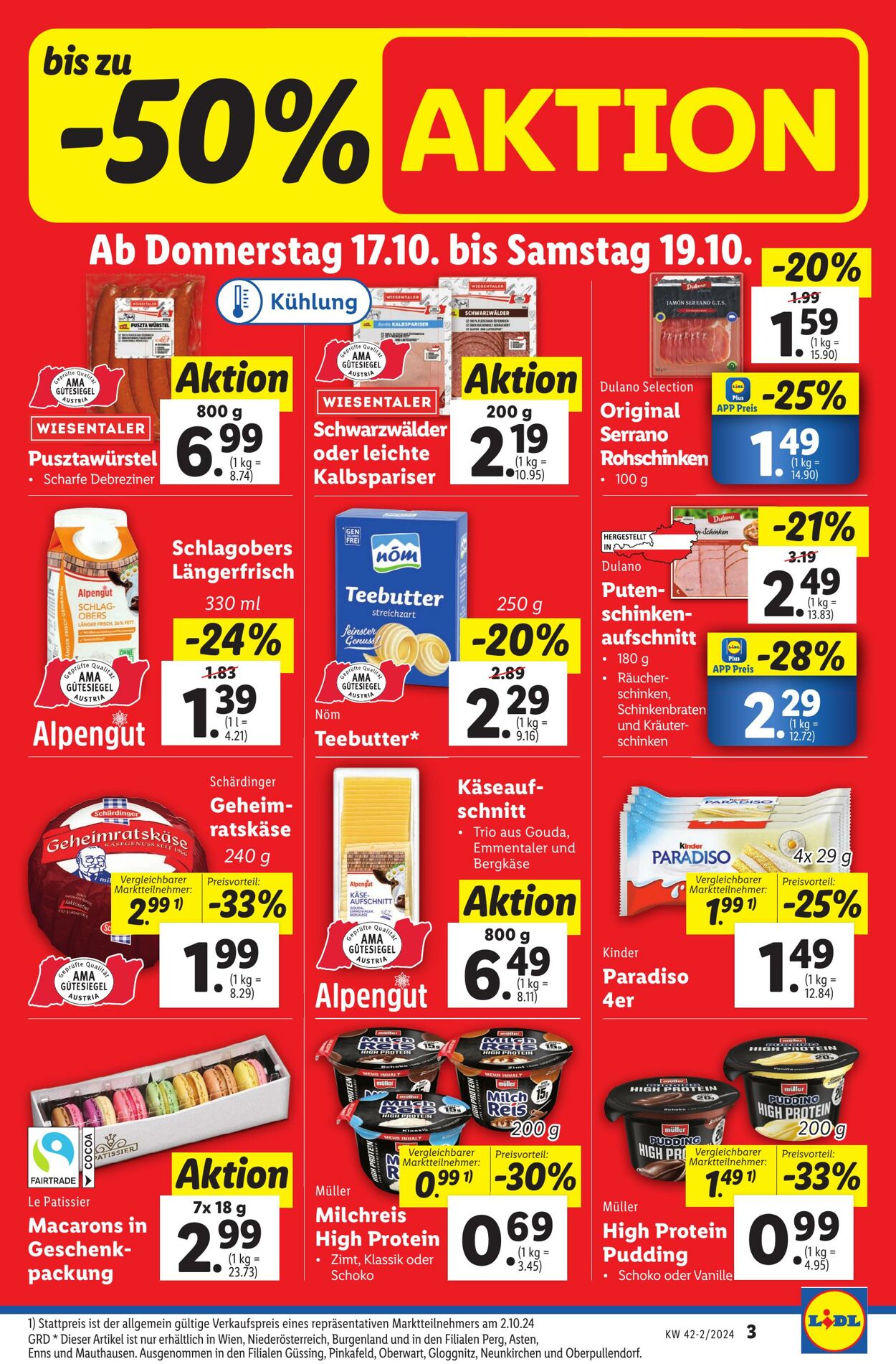 Prospekt Lidl 17.10.2024 - 23.10.2024