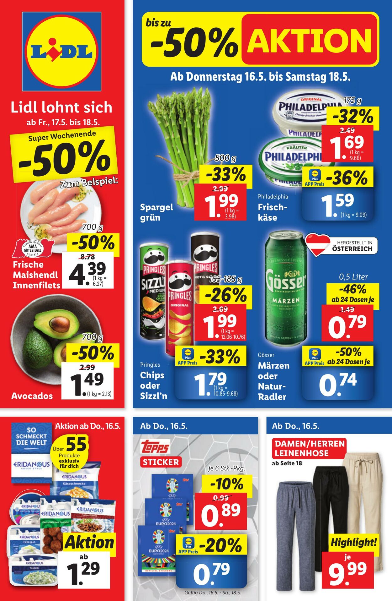 Prospekt Lidl 16.05.2024 - 22.05.2024