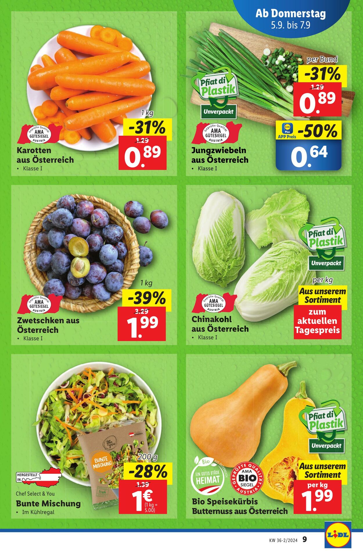 Prospekt Lidl 05.09.2024 - 11.09.2024