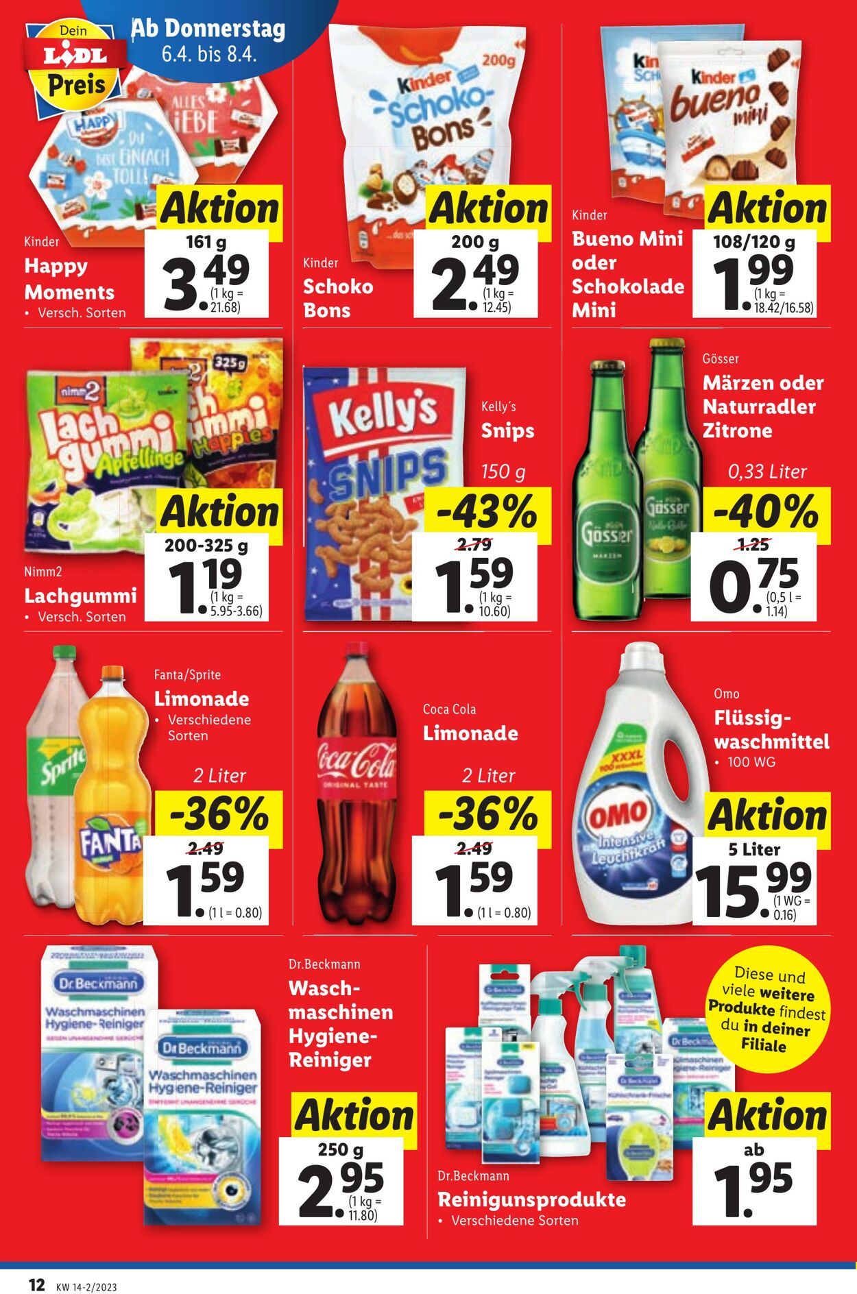 Prospekt Lidl 06.04.2023 - 12.04.2023