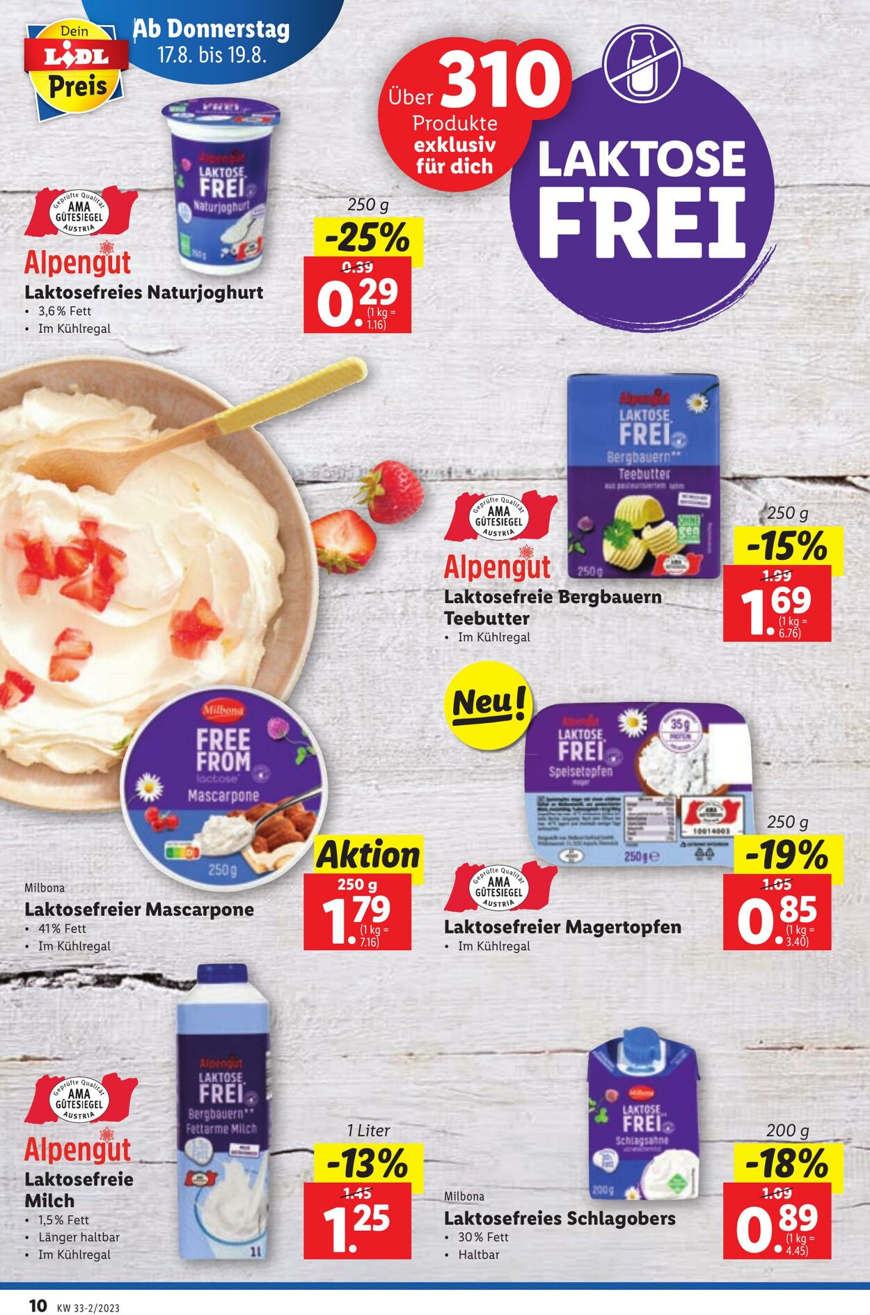 Prospekt Lidl 17.08.2023 - 19.08.2023