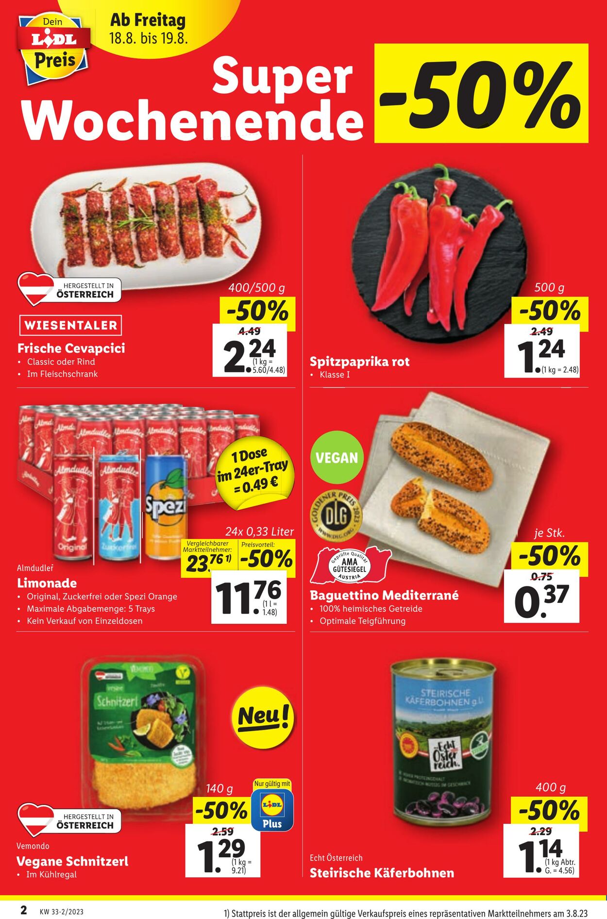 Prospekt Lidl 17.08.2023 - 19.08.2023