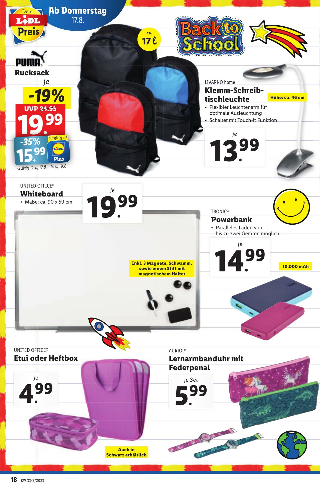 Prospekt Lidl 17.08.2023 - 19.08.2023