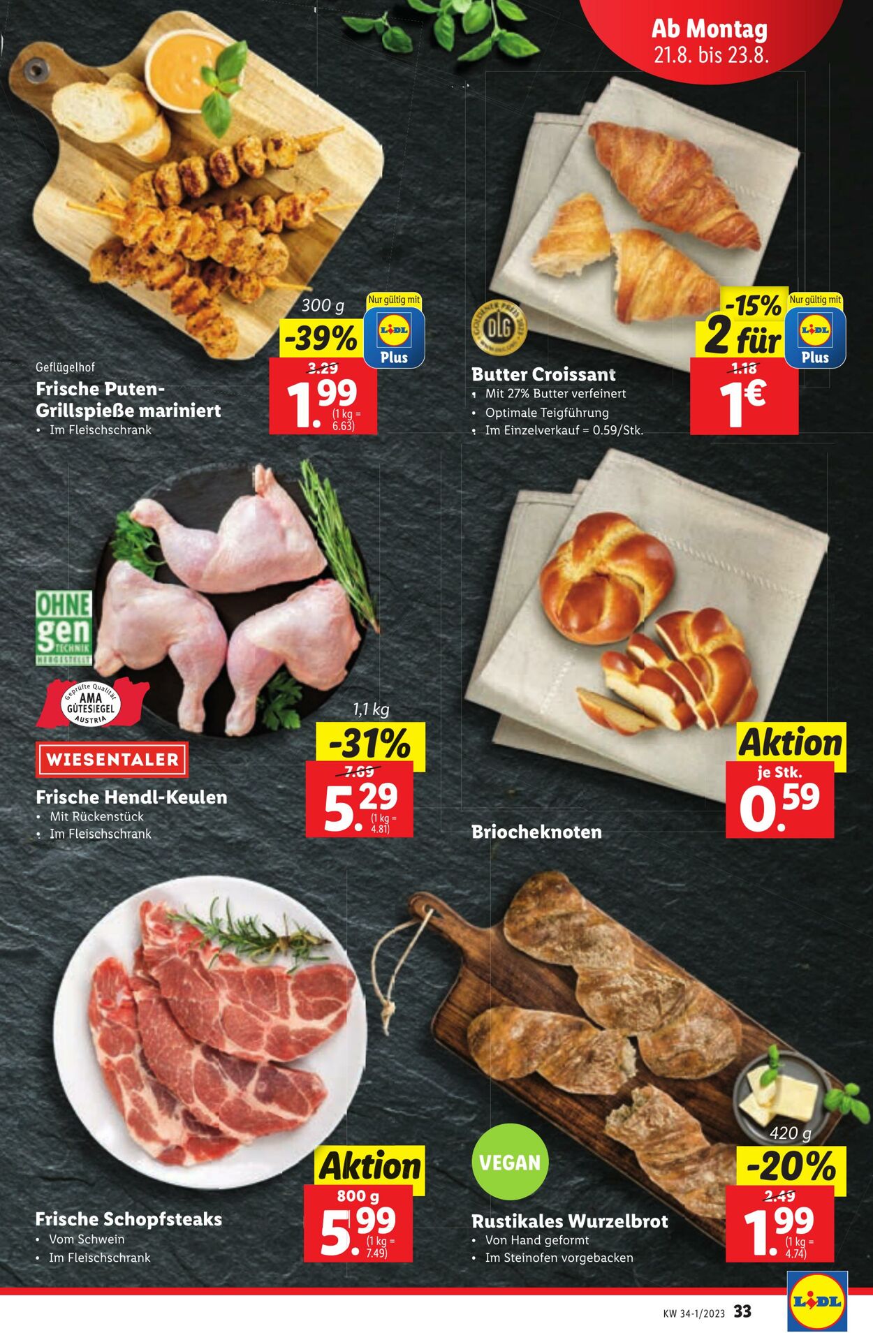 Prospekt Lidl 17.08.2023 - 19.08.2023