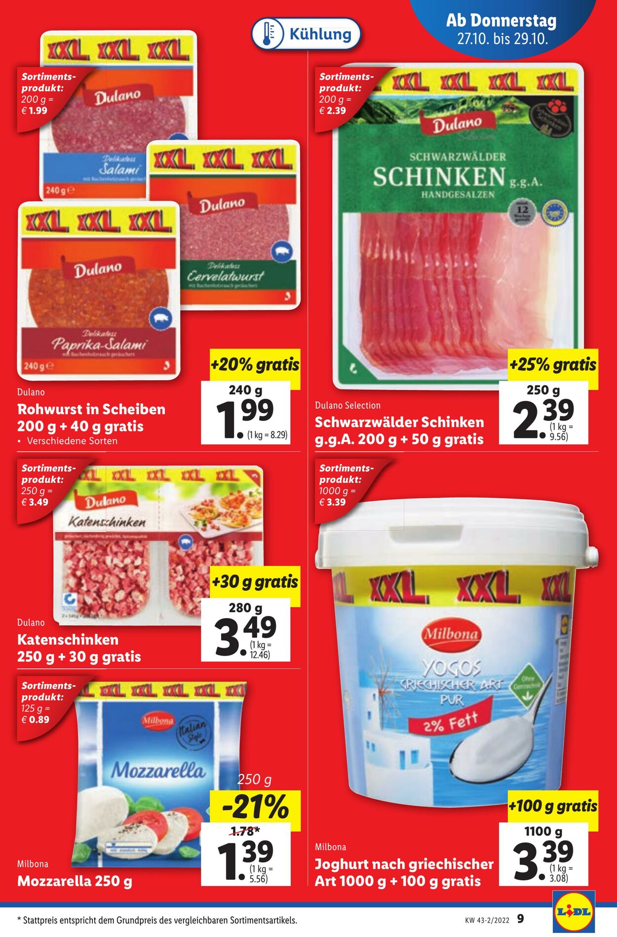 Prospekt Lidl 27.10.2022 - 02.11.2022