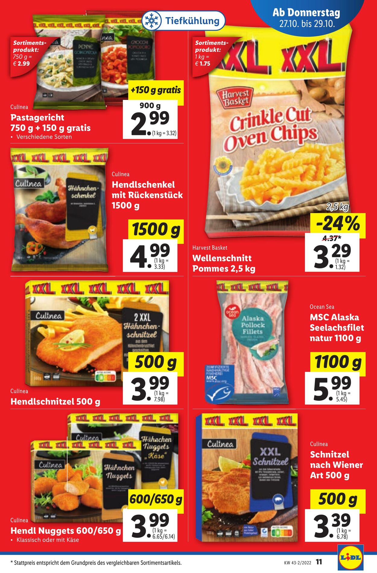 Prospekt Lidl 27.10.2022 - 02.11.2022