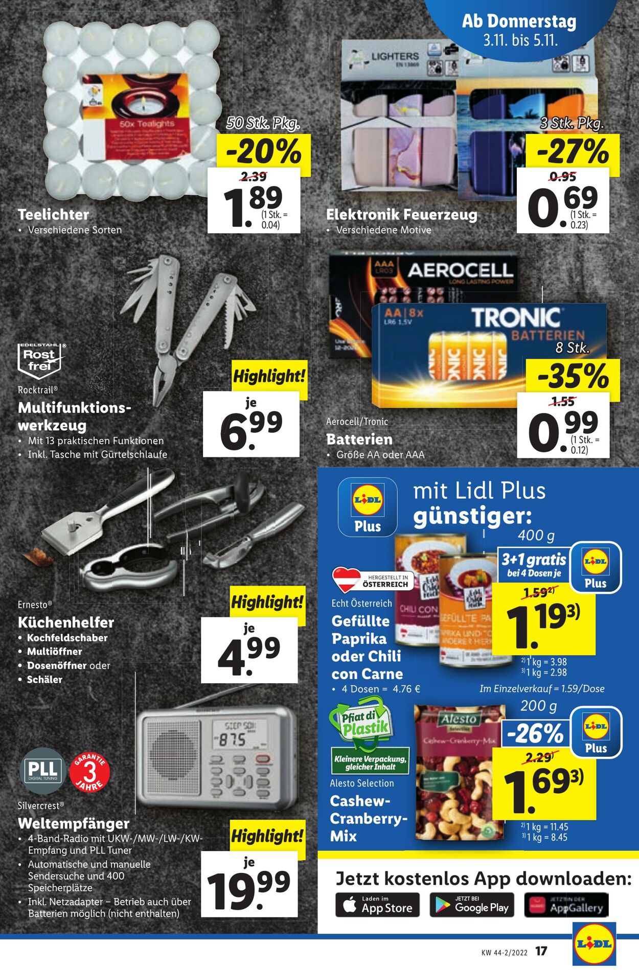 Prospekt Lidl 03.11.2022 - 09.11.2022