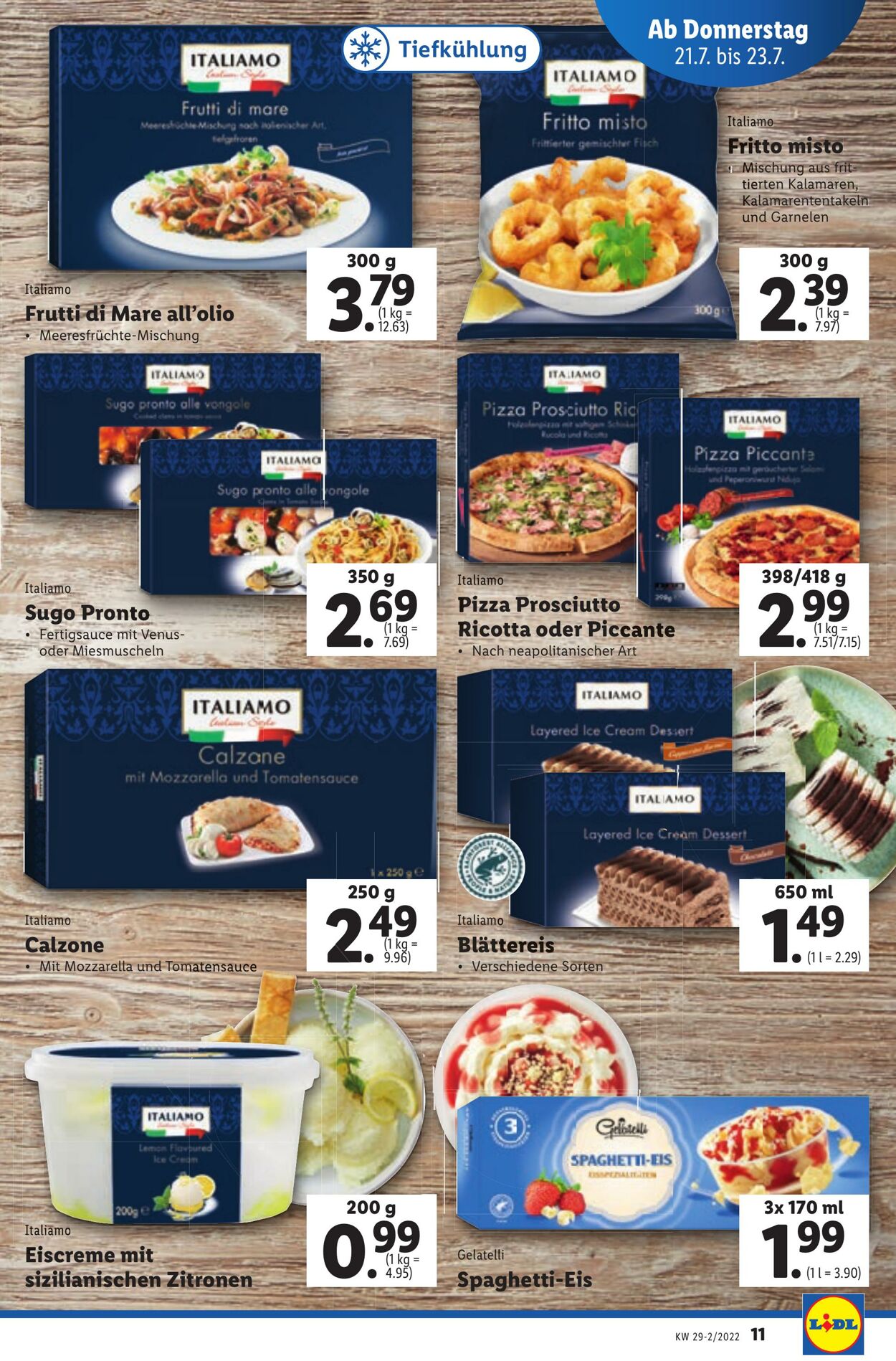 Prospekt Lidl 21.07.2022 - 27.07.2022