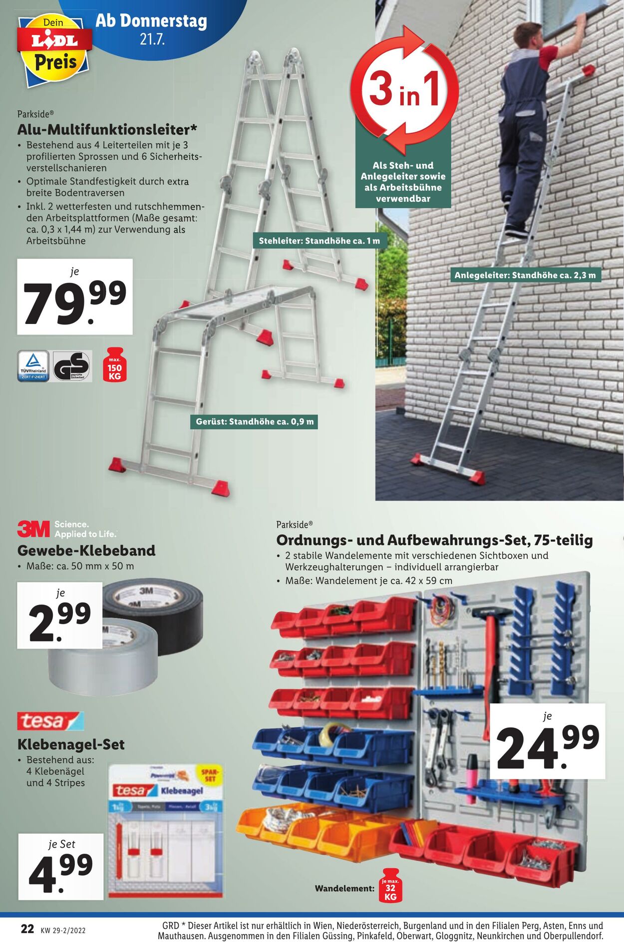 Prospekt Lidl 21.07.2022 - 27.07.2022