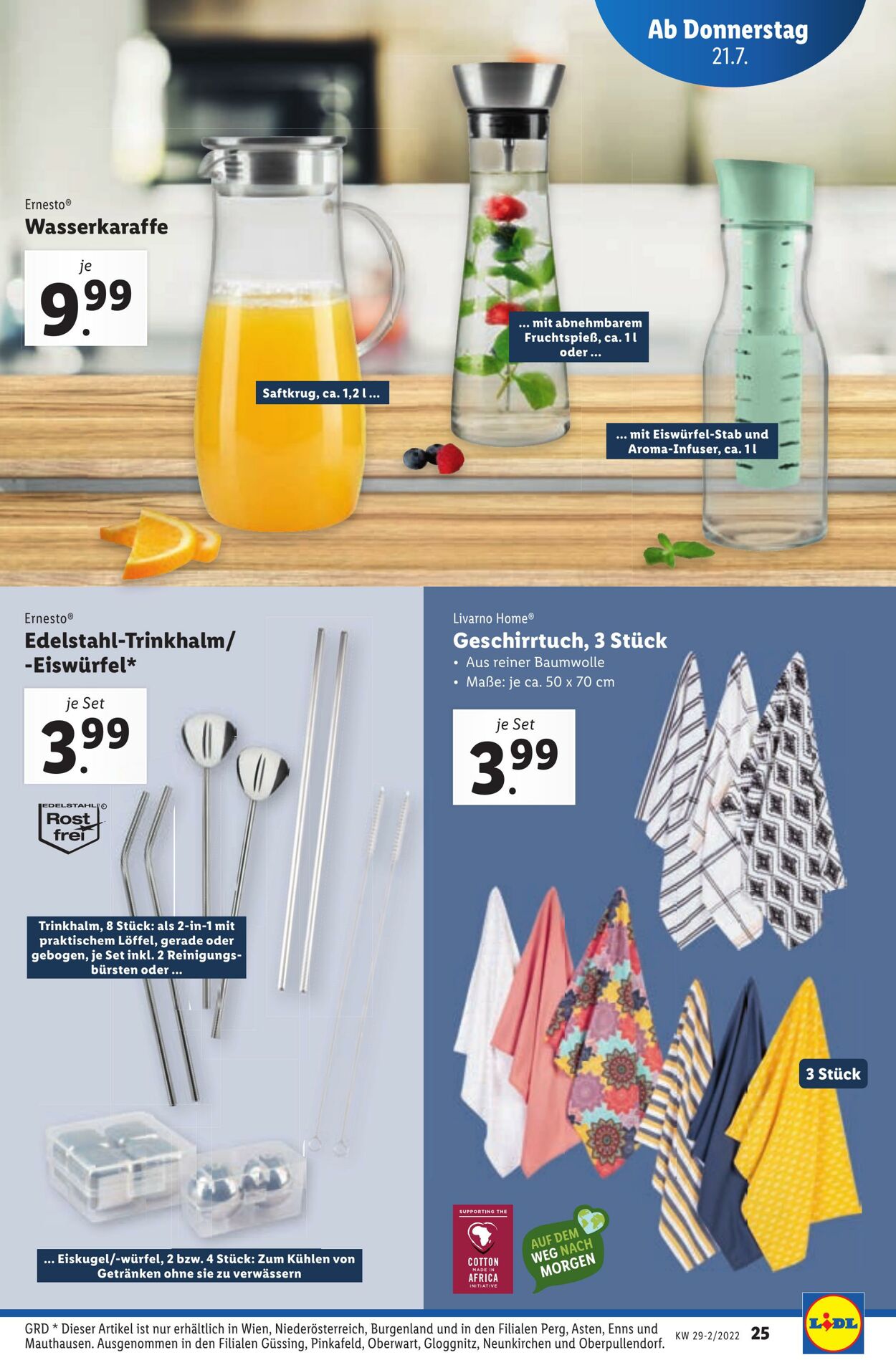 Prospekt Lidl 21.07.2022 - 27.07.2022