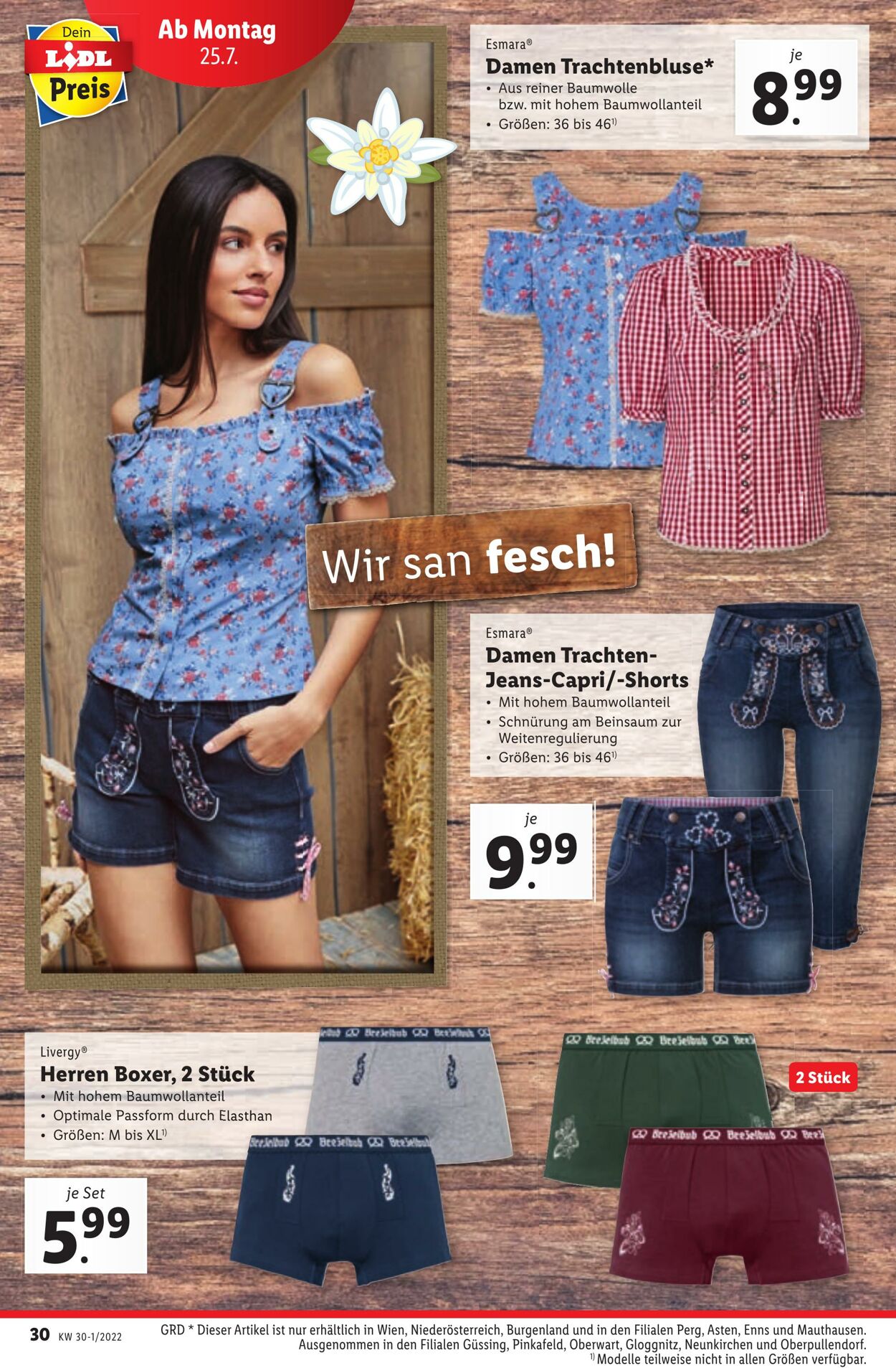 Prospekt Lidl 21.07.2022 - 27.07.2022