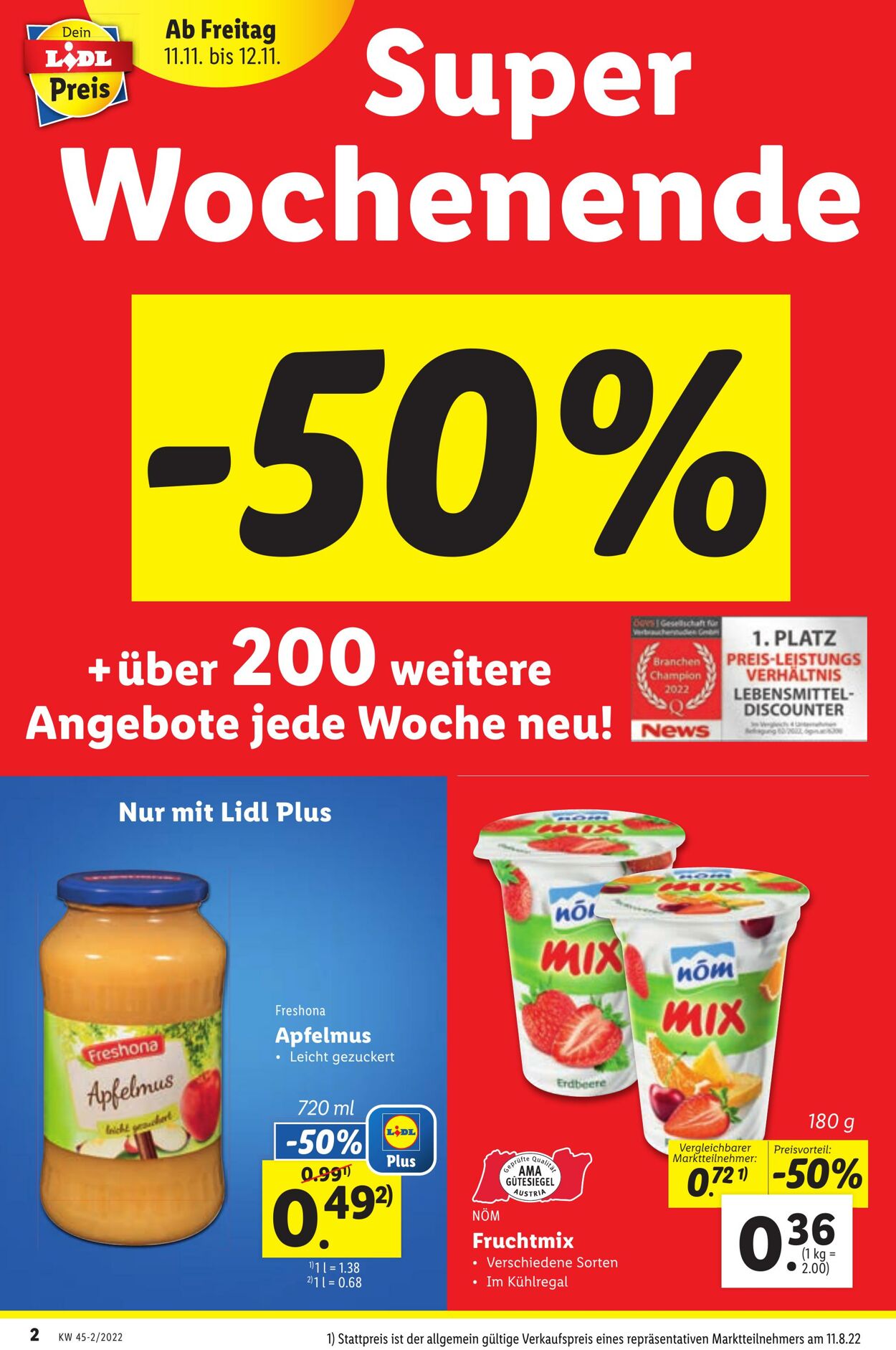 Prospekt Lidl 10.11.2022 - 16.11.2022