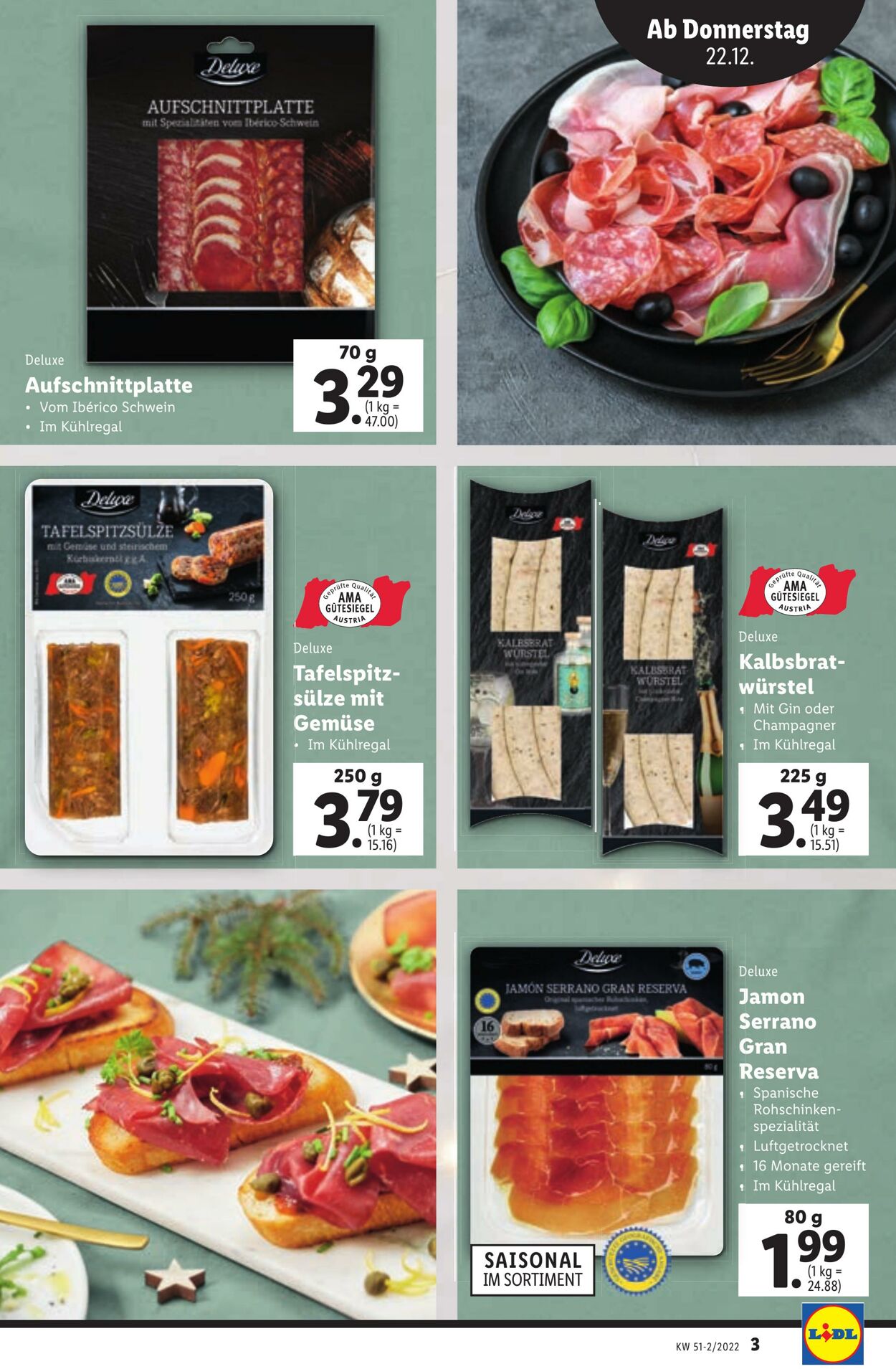 Prospekt Lidl 22.12.2022 - 28.12.2022