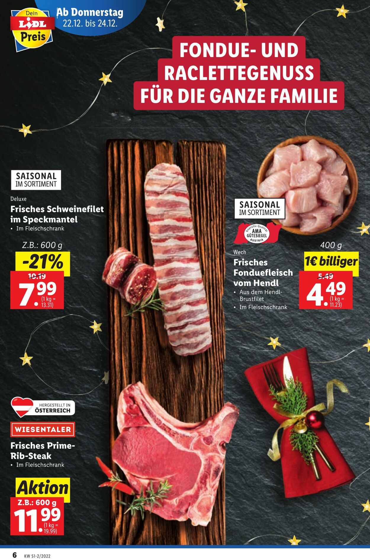 Prospekt Lidl 22.12.2022 - 28.12.2022