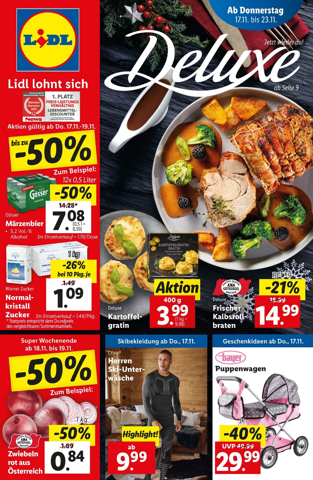 Prospekt Lidl 17.11.2022 - 23.11.2022