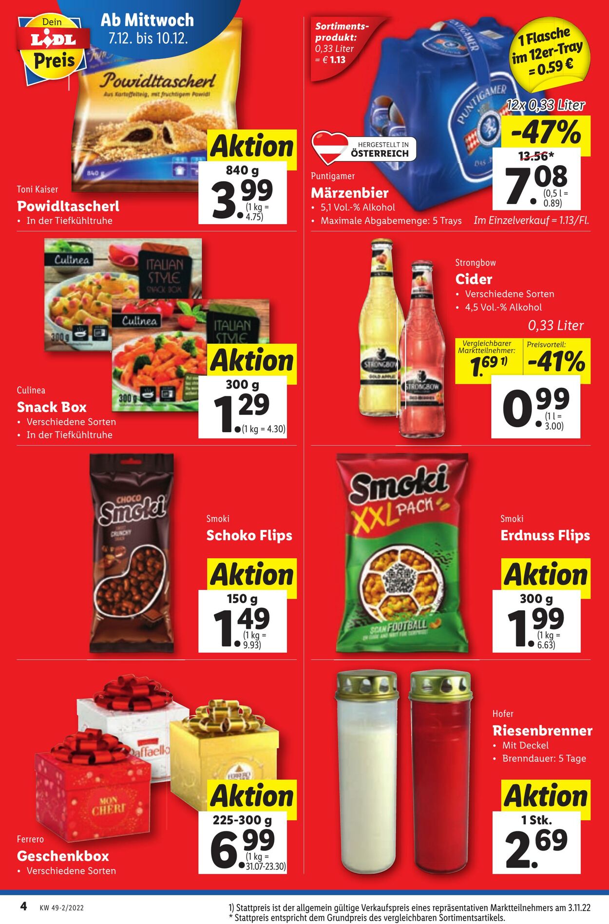 Prospekt Lidl 07.12.2022 - 14.12.2022