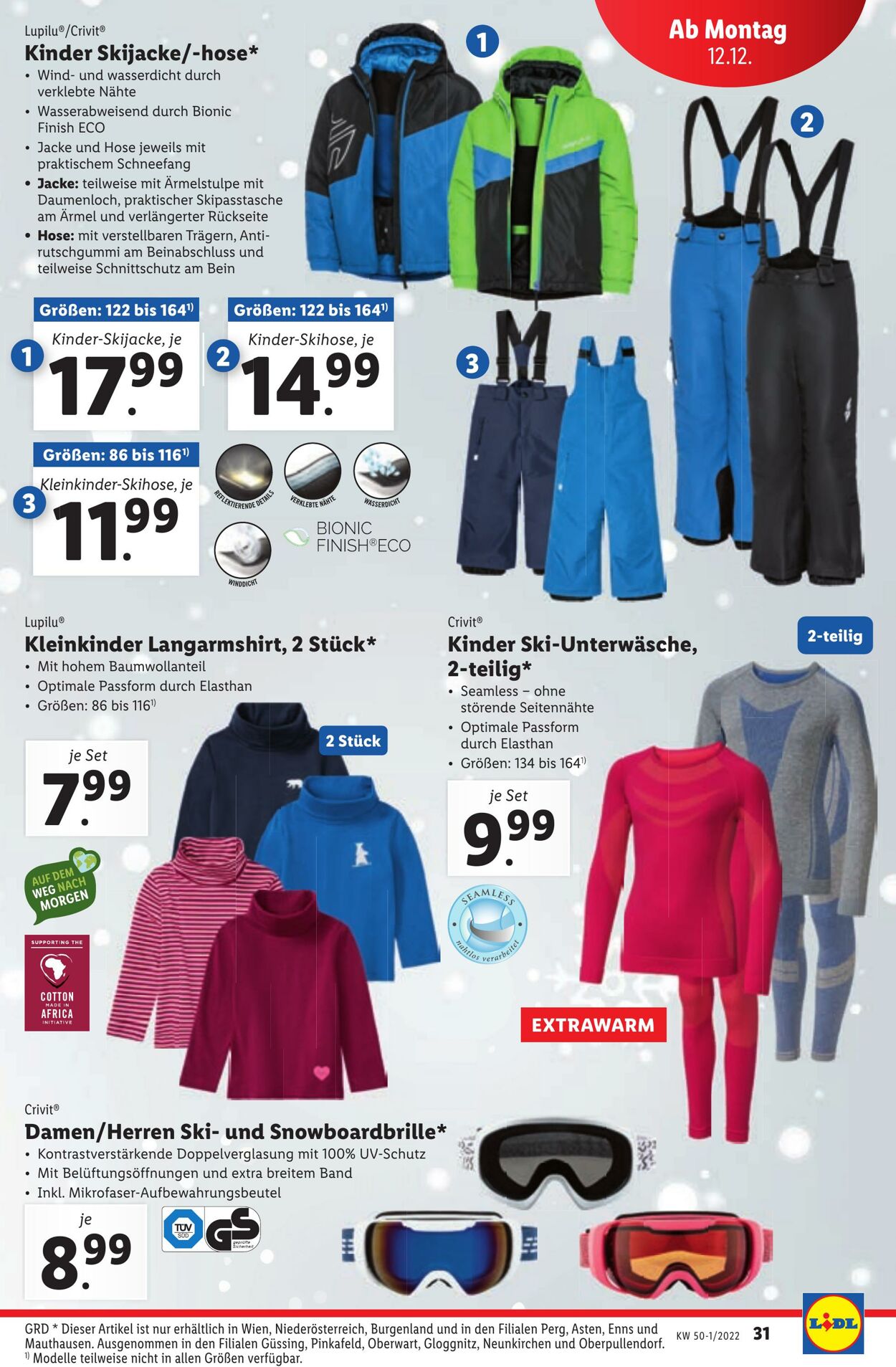 Prospekt Lidl 07.12.2022 - 14.12.2022