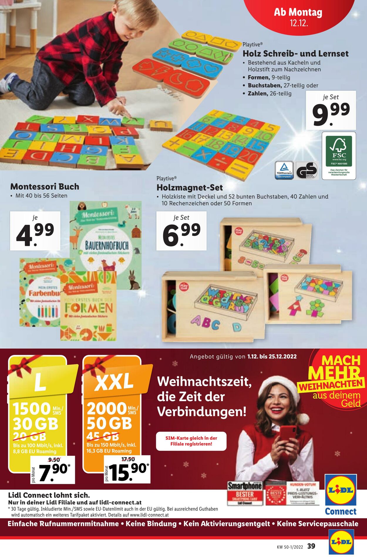 Prospekt Lidl 07.12.2022 - 14.12.2022