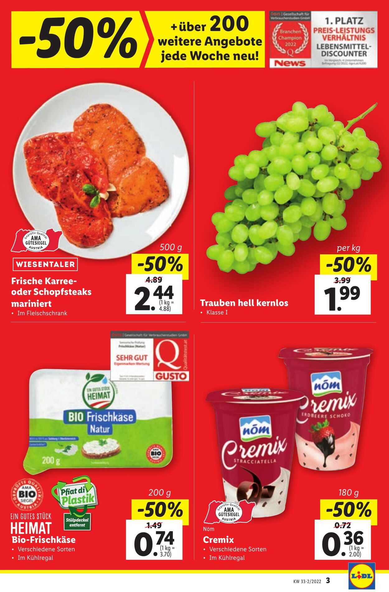 Prospekt Lidl 18.08.2022 - 24.08.2022