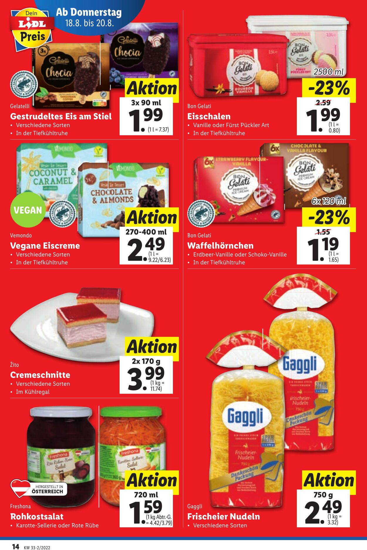 Prospekt Lidl 18.08.2022 - 24.08.2022