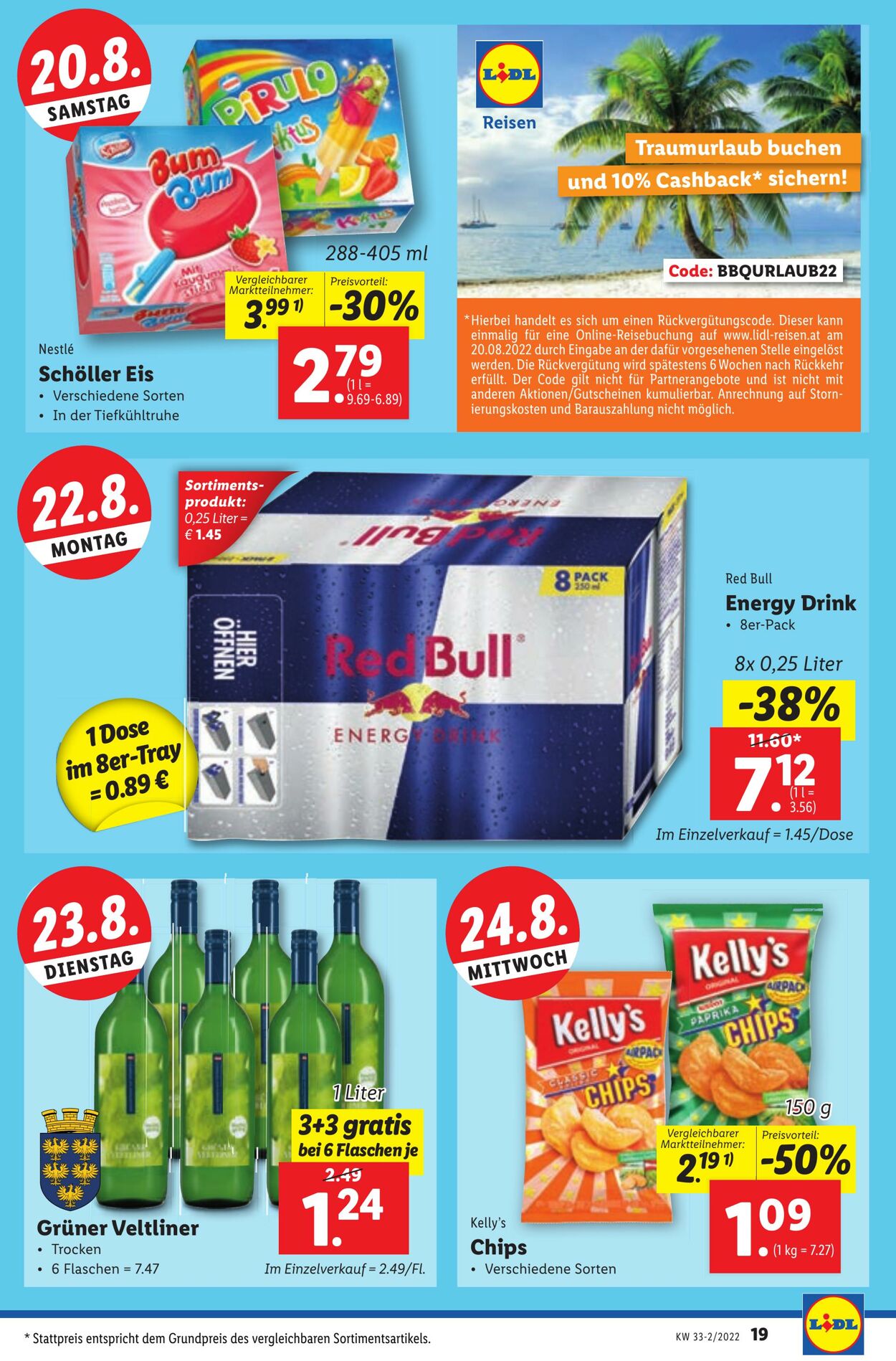 Prospekt Lidl 18.08.2022 - 24.08.2022