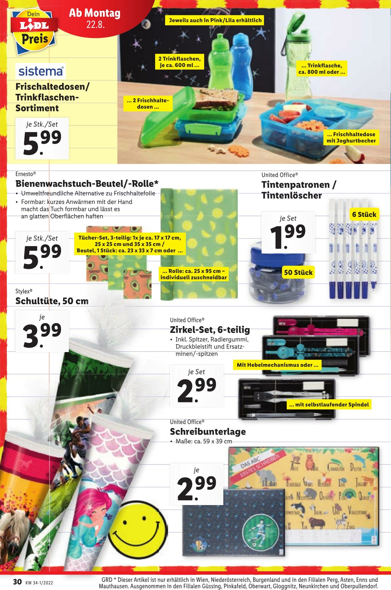 Prospekt Lidl 18.08.2022 - 24.08.2022