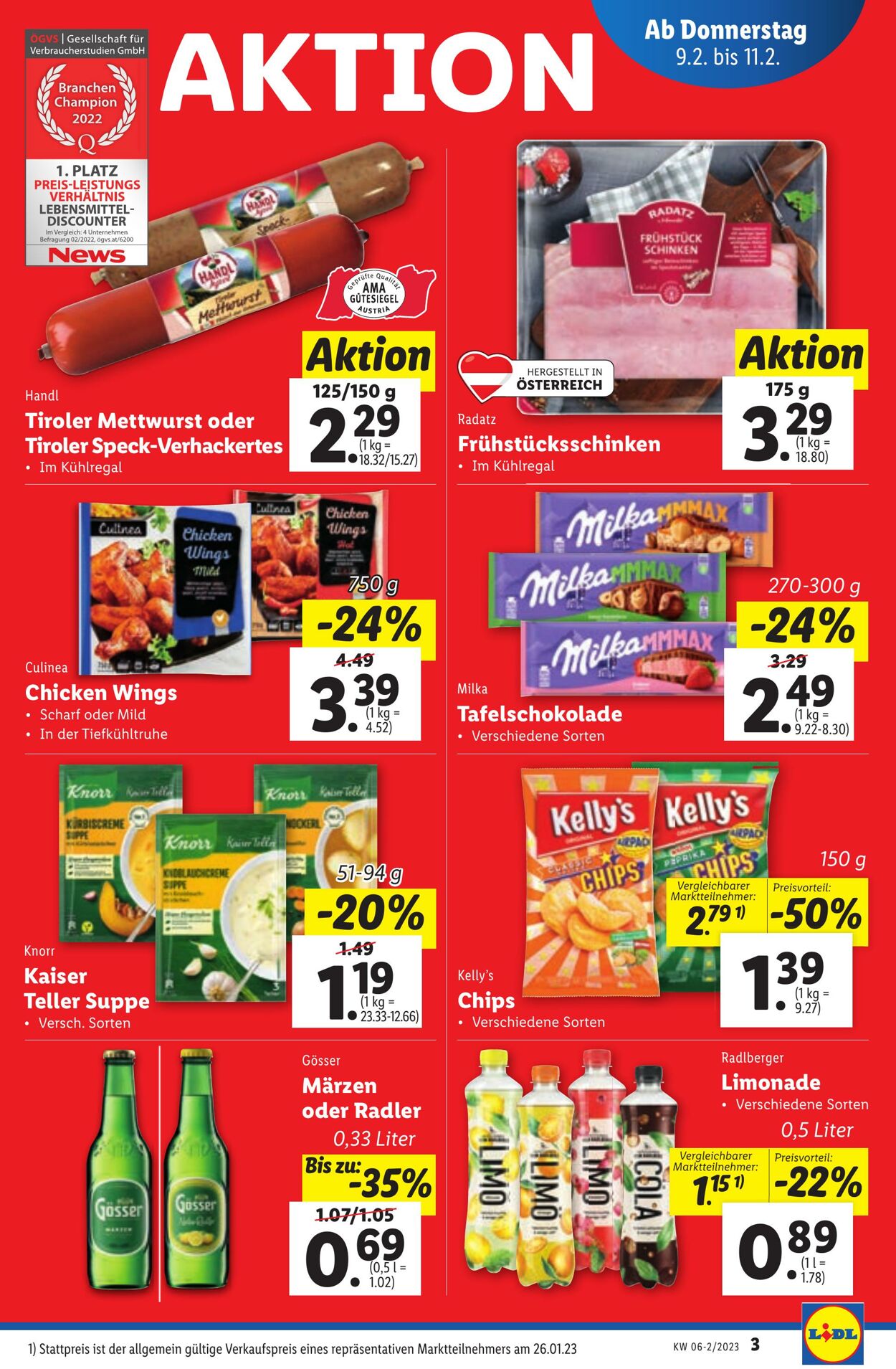 Prospekt Lidl 09.02.2023 - 15.02.2023