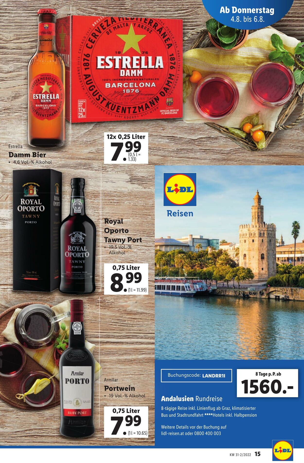 Prospekt Lidl 04.08.2022 - 10.08.2022