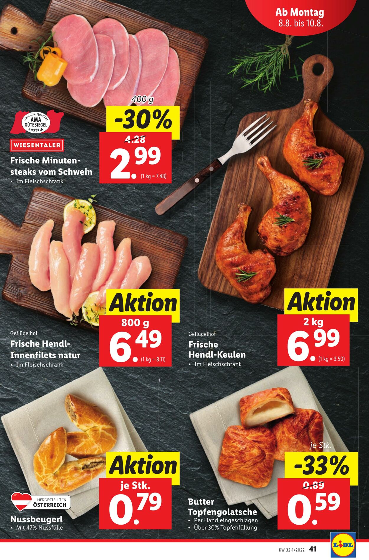 Prospekt Lidl 04.08.2022 - 10.08.2022