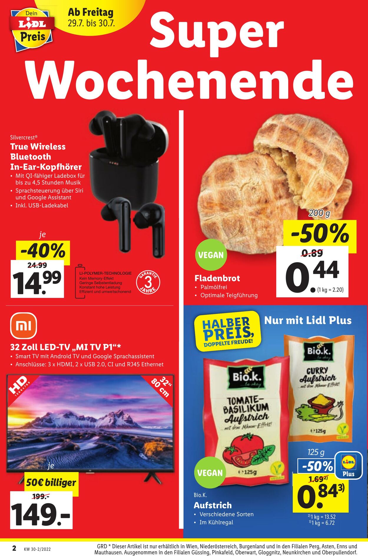 Prospekt Lidl 28.07.2022 - 03.08.2022