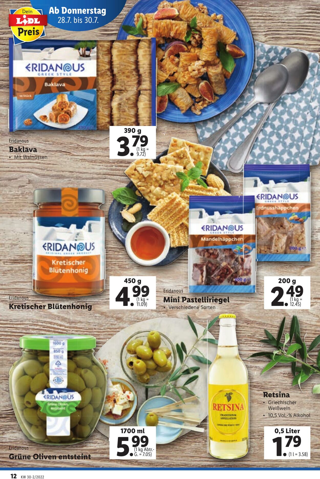 Prospekt Lidl 28.07.2022 - 03.08.2022